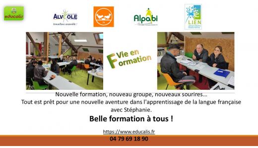 formations educalis FLE francais langue etrangere SIAE structures d'insertion haute savoie faucigny